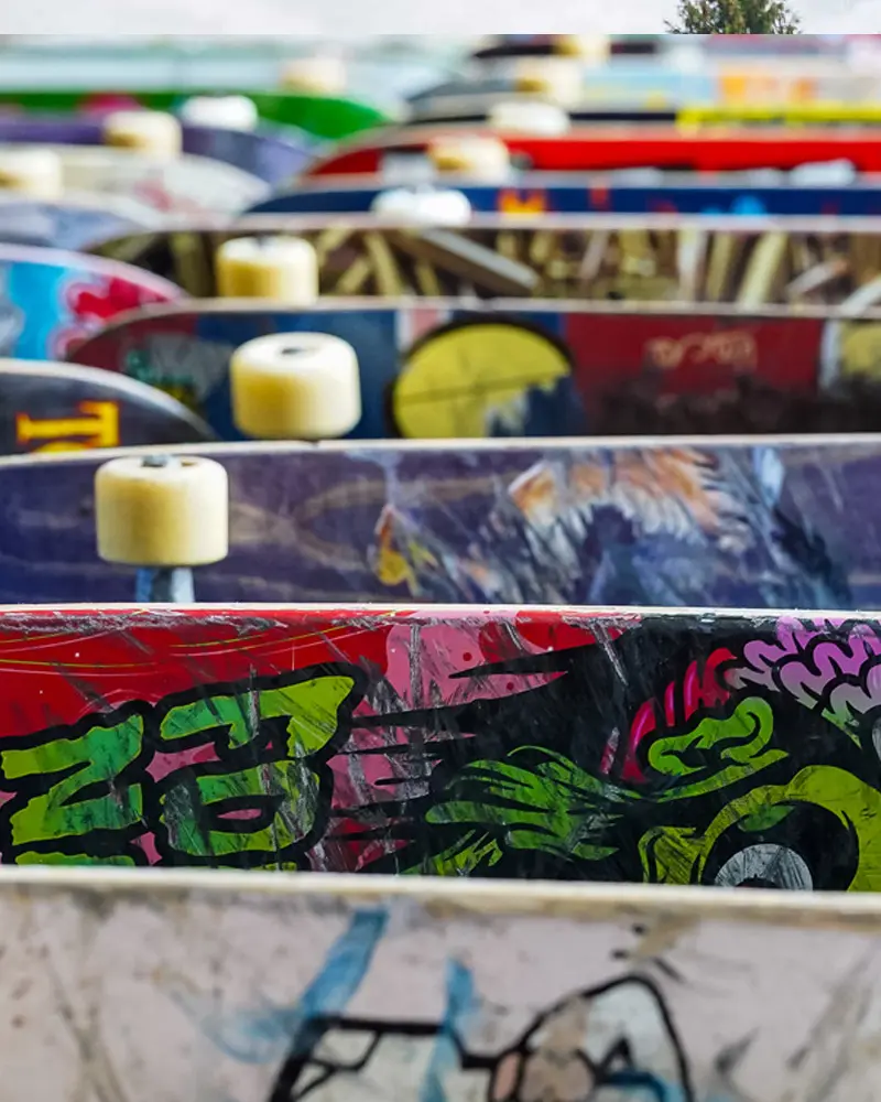 Skateboard decks