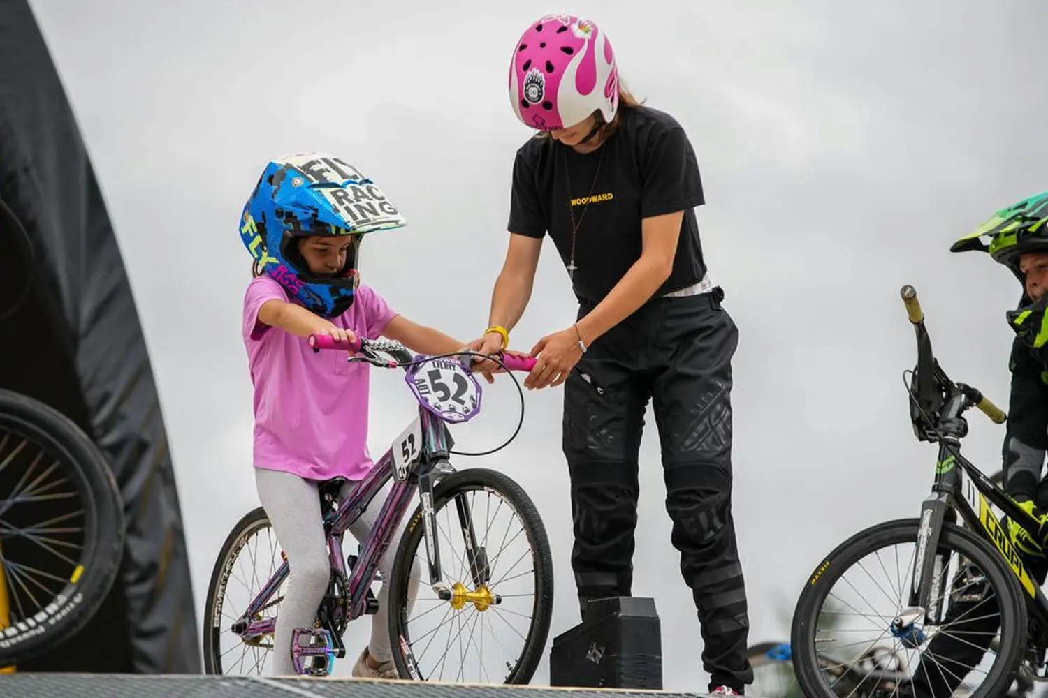 Coaching at the top of the drop-in