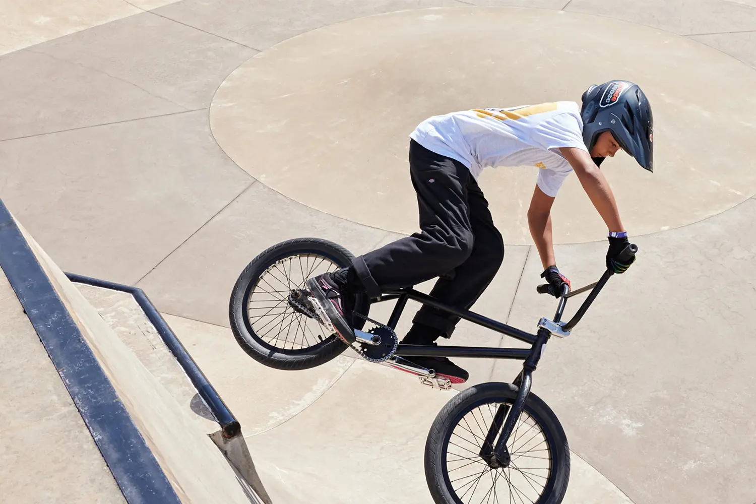 BMX Freestyle camper