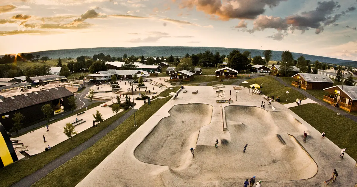 Woodward - Skateboard en Woodward